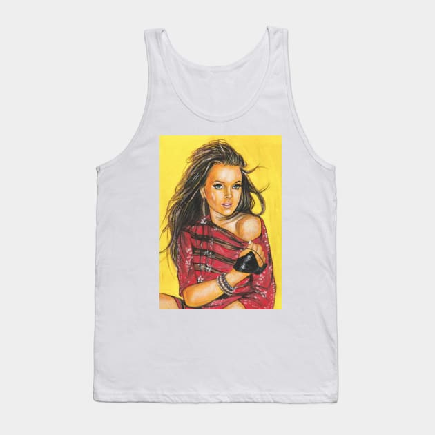 Lindsay Lohan Tank Top by Svetlana Pelin